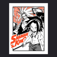 Shaman King Amidamaru Poster 1 Unisex Sherpa-lined Denim Jacket | Artistshot