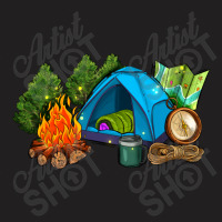 Camp In The Woods T-shirt | Artistshot