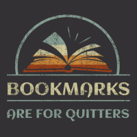 Vintage Bookmarks Are For Quitters Reading Book Distressed Pullover Ho Vintage Short | Artistshot