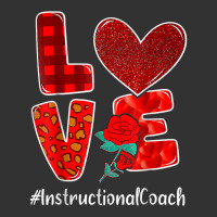 Instructional Coach Valentine Day Love Heart Flower T Shirt Baby Bodysuit | Artistshot