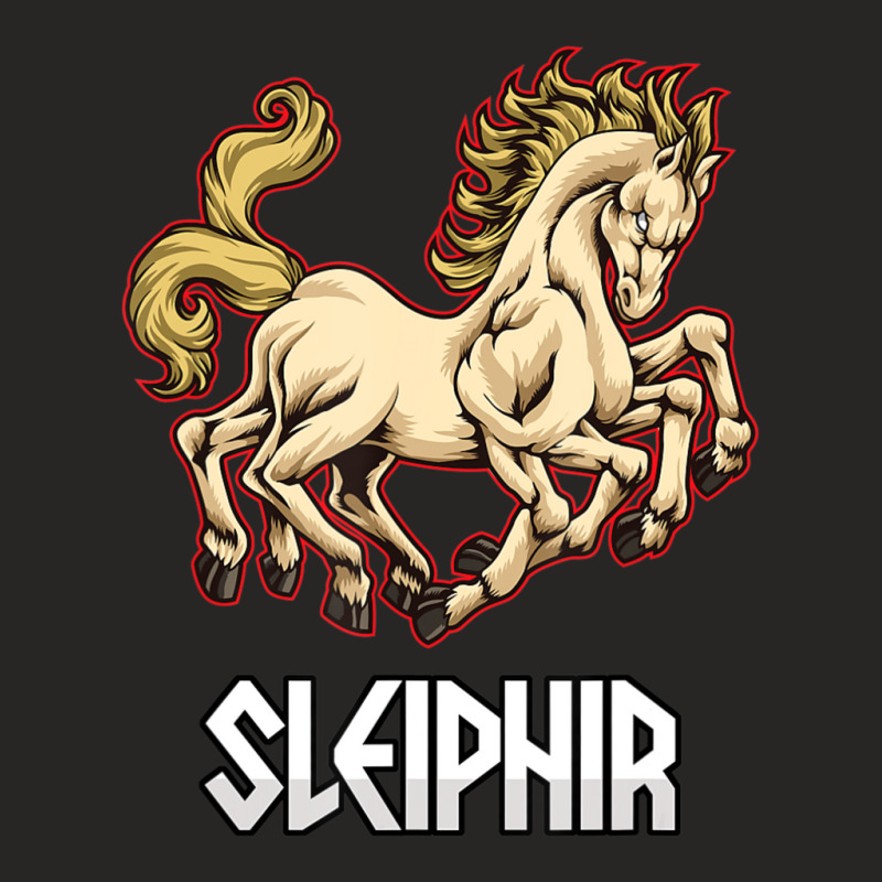 Limited Edition Sleipnir Odin's Eight Legged Horse Norse Mythology Ladies Fitted T-Shirt by Sizemore Adame | Artistshot