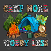 Camp More Worry Less Men's Polo Shirt | Artistshot