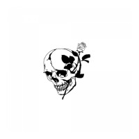 Aesthetic Skull Rose Sticker | Artistshot