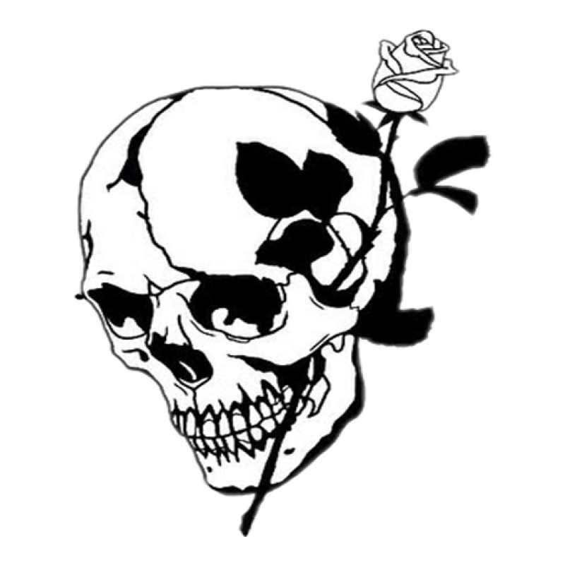 Aesthetic Skull Rose Sticker | Artistshot