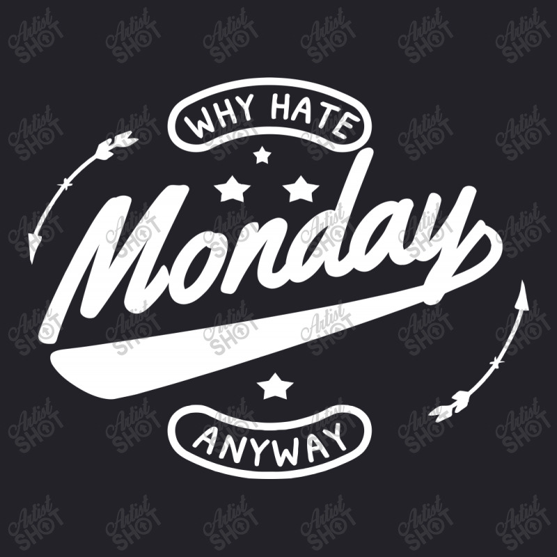 Why Hate Monday Unisex Sherpa-lined Denim Jacket | Artistshot