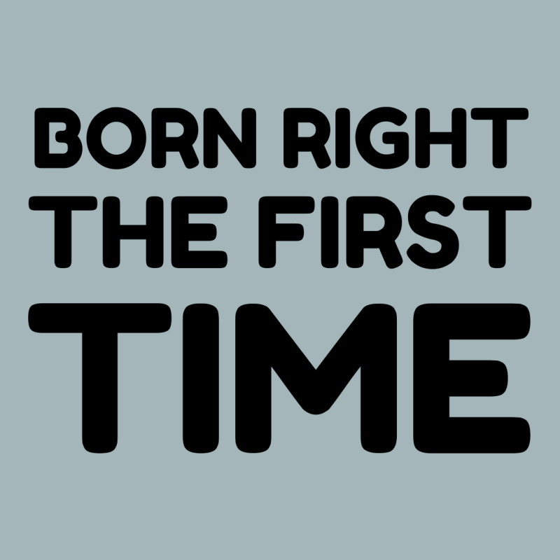 Born Right The First Time Unisex Sherpa-Lined Denim Jacket by Perfect Designers | Artistshot