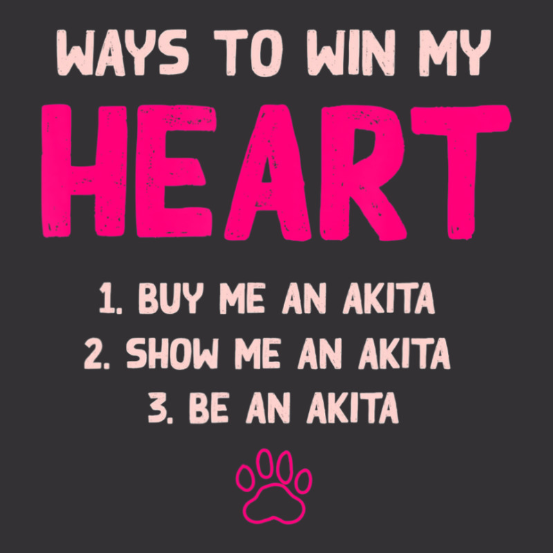 Trending Ways To Win My Heart Dog Lover Akita Inu Dog Owner Vintage Short | Artistshot