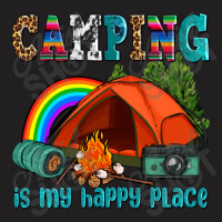 Camping Is My Happy  Place T-shirt | Artistshot
