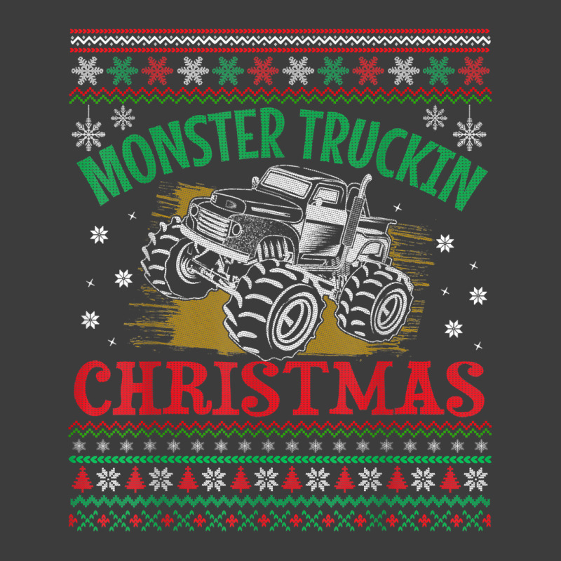 Monster Truck Ugly Christmas   Monster Truckin Christmas T Shirt Men's Polo Shirt by anselmpru9bt | Artistshot