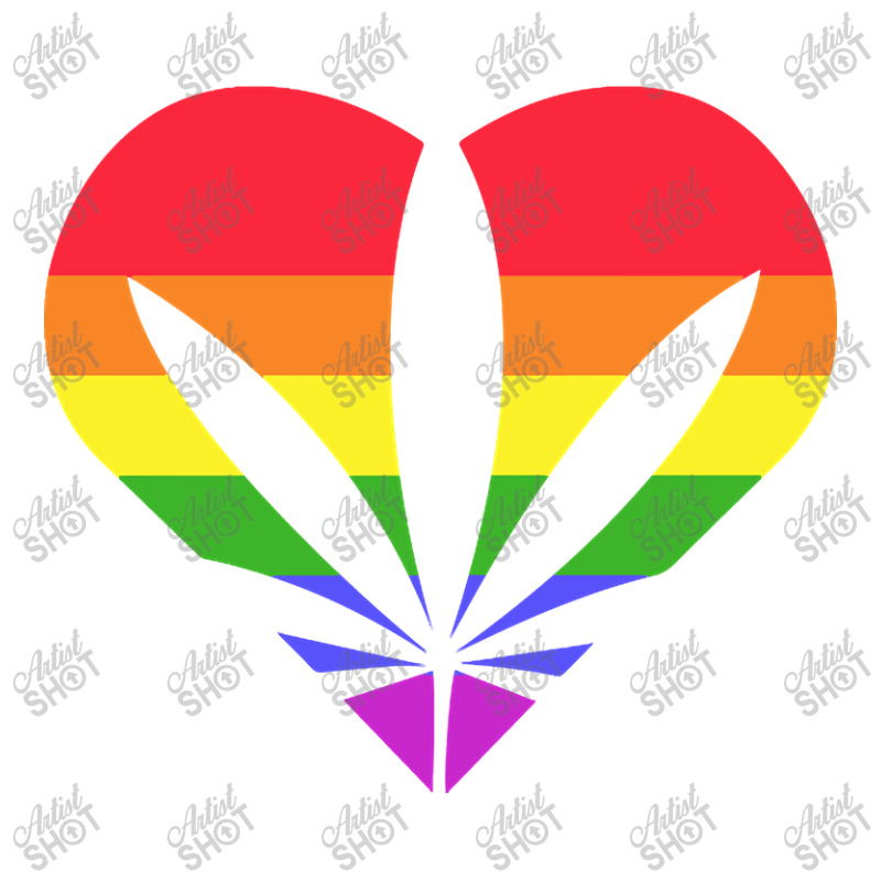 Limited Edition Pride Weed Heart Sticker | Artistshot