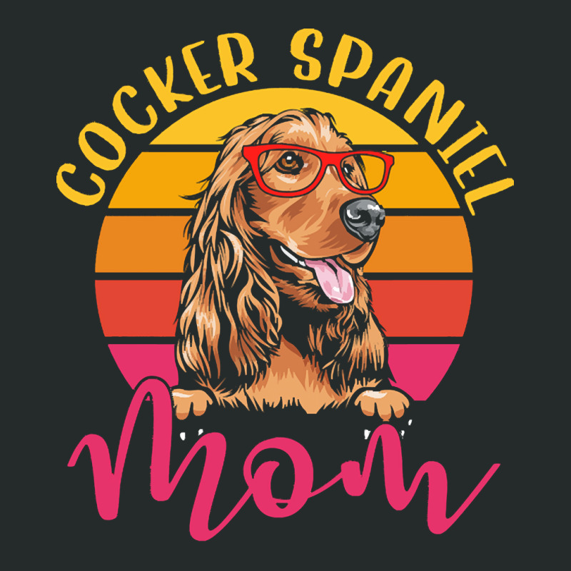 Dog Lover Gift T  Shirt Funny Cocker Spaniel Dog Mom Gift Idea T  Shir Women's Triblend Scoop T-shirt by elvera81314 | Artistshot