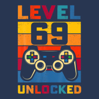 Level 69 Unlocked Shirt 69th Birthday Matching Video Game Men Denim Jacket | Artistshot