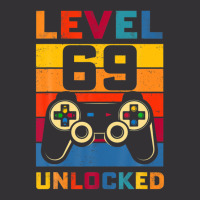 Level 69 Unlocked Shirt 69th Birthday Matching Video Game Vintage Hoodie And Short Set | Artistshot