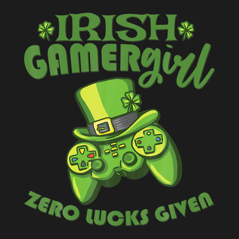 Gamer Girl St Patricks Day Game Gaming Zero Lucks Given Hoodie & Jogger Set | Artistshot