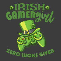 Gamer Girl St Patricks Day Game Gaming Zero Lucks Given Men's Polo Shirt | Artistshot