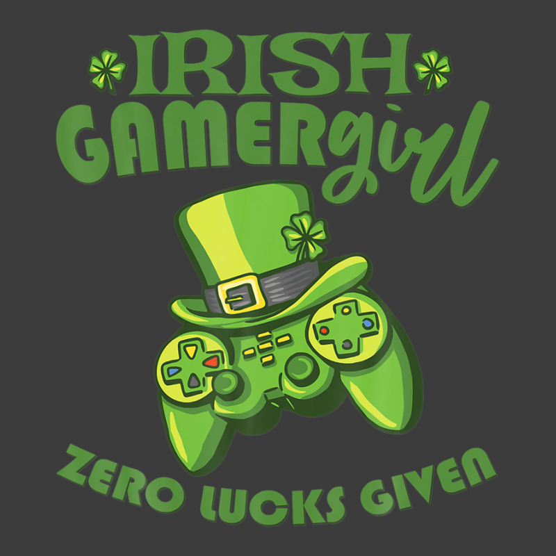 Gamer Girl St Patricks Day Game Gaming Zero Lucks Given Men's Polo Shirt | Artistshot