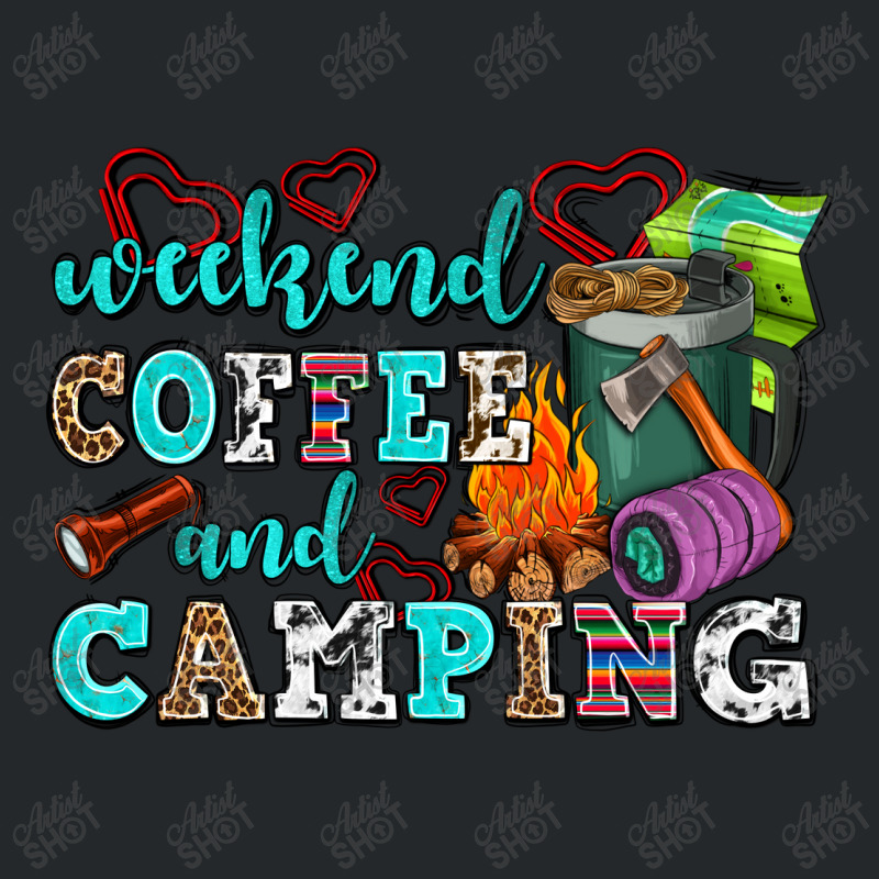 Weekend Coffee And Camping Crewneck Sweatshirt | Artistshot
