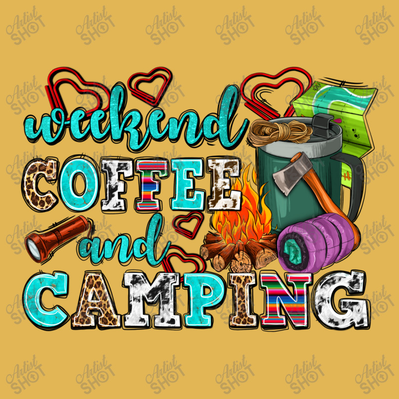 Weekend Coffee And Camping Vintage Hoodie And Short Set | Artistshot