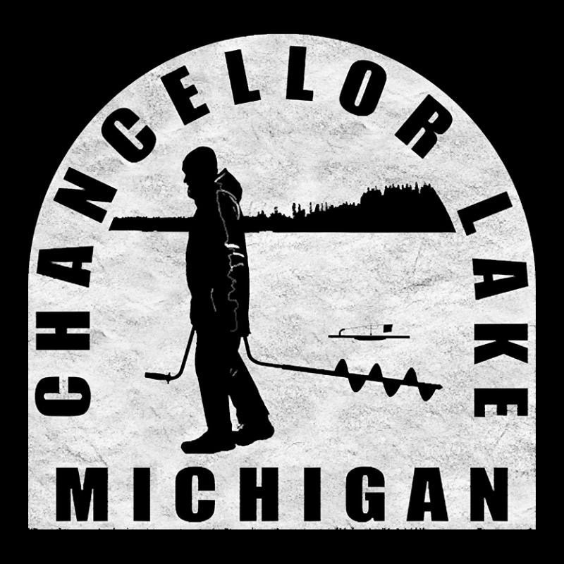 Limited Edition Chancellor Lake Ice Fishing Michigan Pocket T-shirt | Artistshot