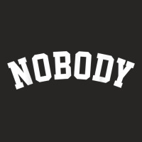 Nobody Zen Nihilist Philosophy Funny Invisible Null Ego Free T Shirt Ladies Fitted T-shirt | Artistshot