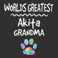 Hot Trend Worlds Greatest Akita Grandma Cute Dog Paw Print Pet Love Champion Hoodie | Artistshot