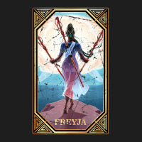 Limited Edition Tarot Norse Mythology Freyja Fortune Teller Occult Classic T-shirt | Artistshot