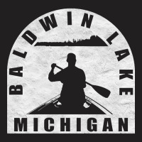 Trending Baldwin Lake Canoeing Michigan T-shirt | Artistshot