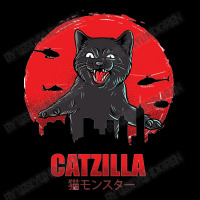 Cat Zilla Funny Cat Fleece Short | Artistshot