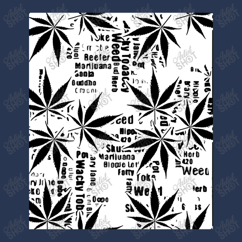 Trending Black And White Weed Graphic Ladies Denim Jacket by macklinsampson | Artistshot