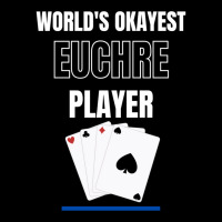 Worlds Okayest Euchre Player Card Games Men's 3/4 Sleeve Pajama Set | Artistshot