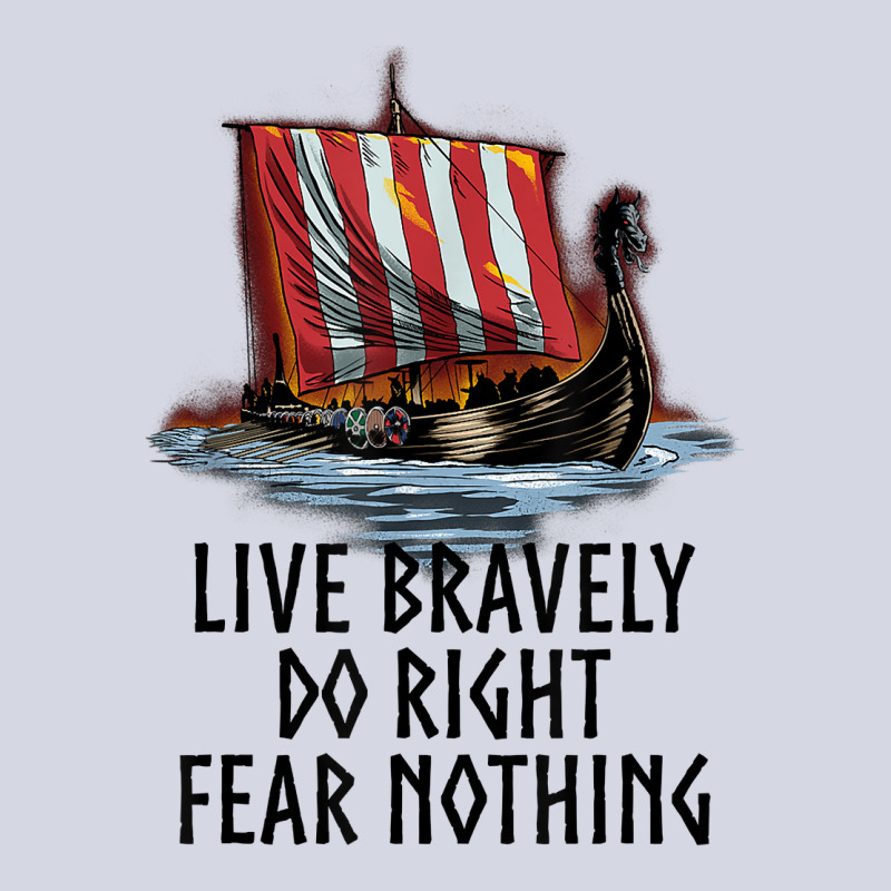 Norse Mythology   Live Bravely   Viking Ship   Paganism T Shirt Fleece Short by kylrahal8pot | Artistshot