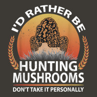 Rather Be Hunting Mushroom Morel Hunter Mycologist Graphic T Shirt Bucket Hat | Artistshot