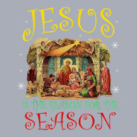 Christmas Nativity Jesus Is The Reason For The Season Manger T Shirt Tank Dress | Artistshot