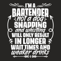 Sarcastic Bartending Liquor Alcohol Bartender Mixologist T Shirt Ladies Fitted T-shirt | Artistshot