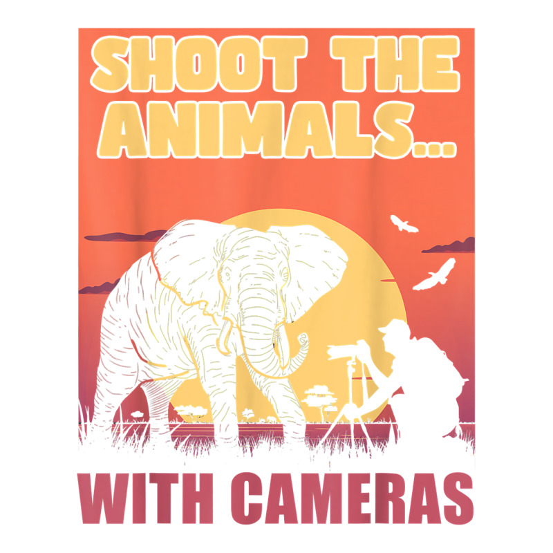 Shoot The Animals… With Cameras Photographer Camera T Shirt Women's Pajamas Set by katheleenweb0 | Artistshot