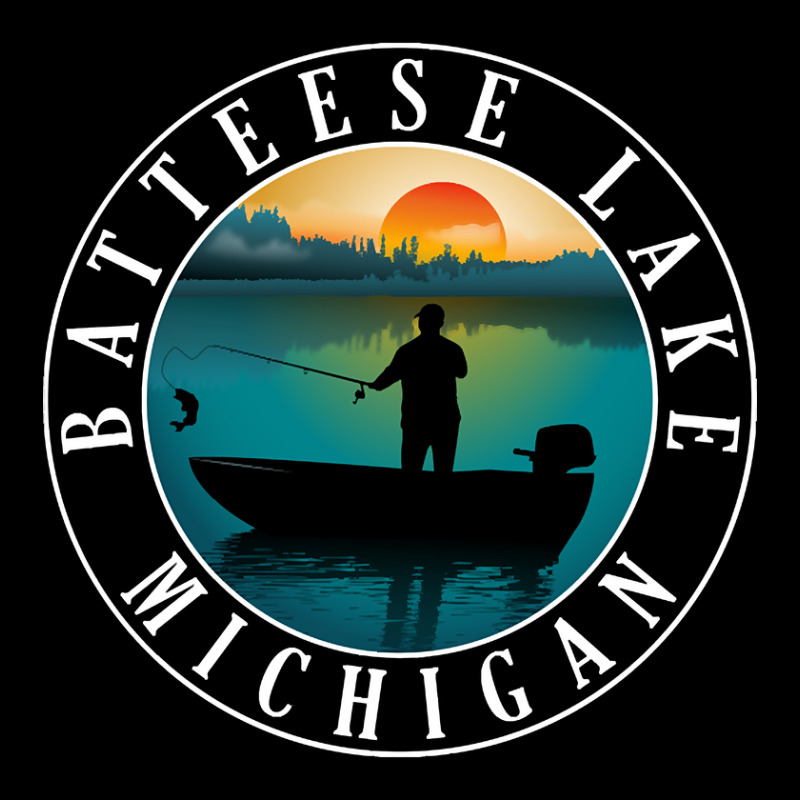 Limited Edition Batteese Lake Fishing Michigan Sunset Long Sleeve Shirts | Artistshot