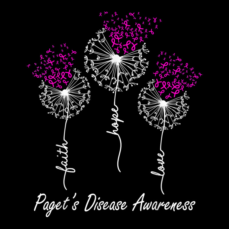 Paget’s Disease Awareness Faith Hope Love Dandelion T Shirt Fleece Short by noelenedh2mar | Artistshot