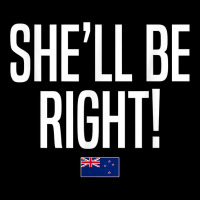 She'll Be Right New Zealand Slang T Shirt V-neck Tee | Artistshot