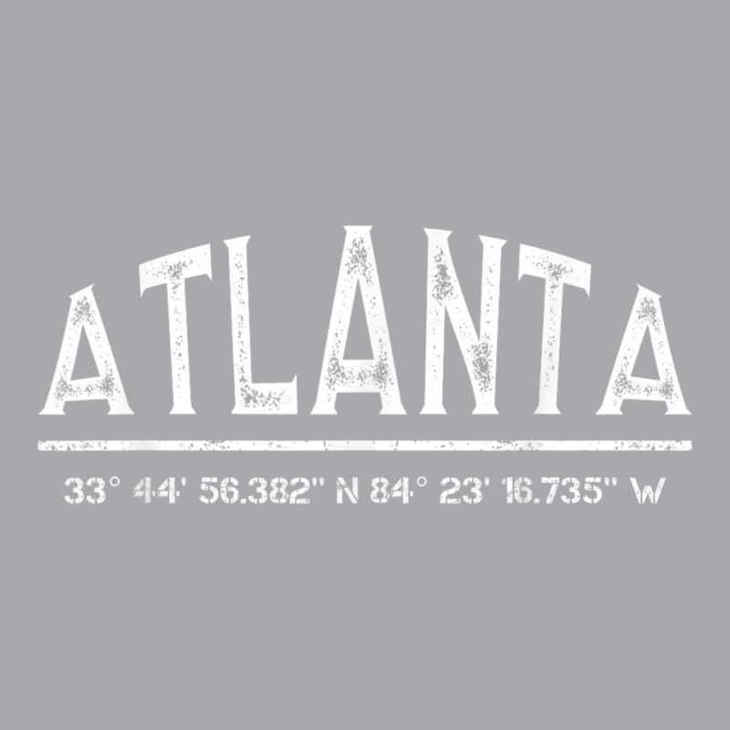 Atlanta Capital Of Georgia Gps Coordinates T Shirt Youth 3/4 Sleeve by wafaha | Artistshot