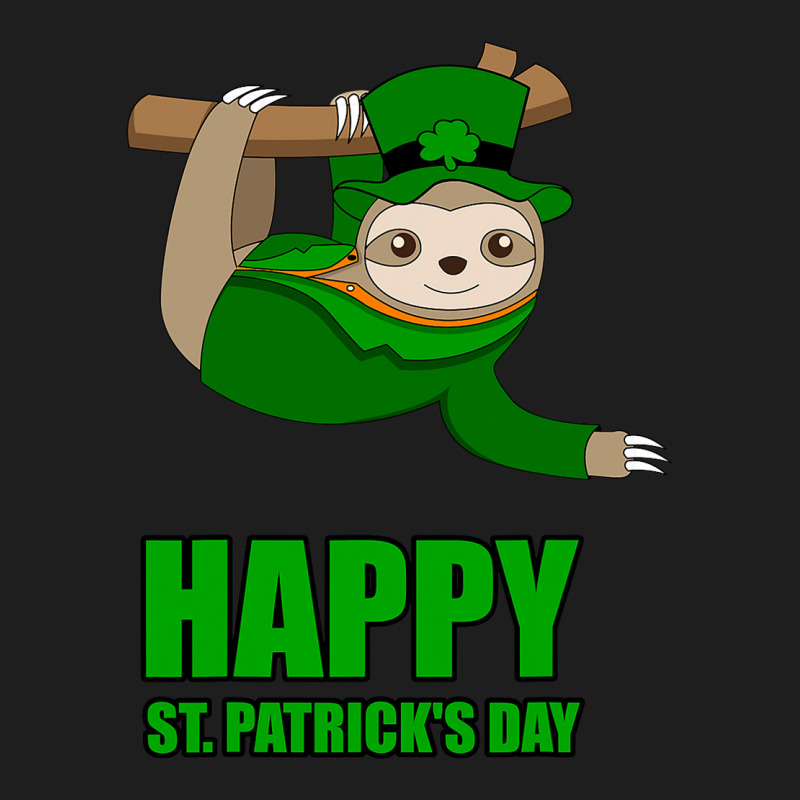 Irish Sloth Happy St Patricks Day Gift Kids Ireland Classic T-shirt | Artistshot