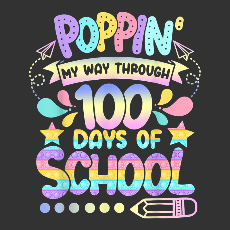 Poppin' My Way Through 100 Days Of School Happy 100th Day T Shirt Baby Bodysuit | Artistshot