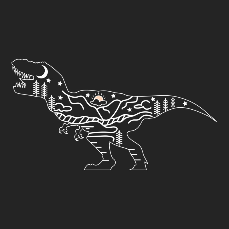 T Rex Forest For Dark 3/4 Sleeve Shirt by autlu2024 | Artistshot