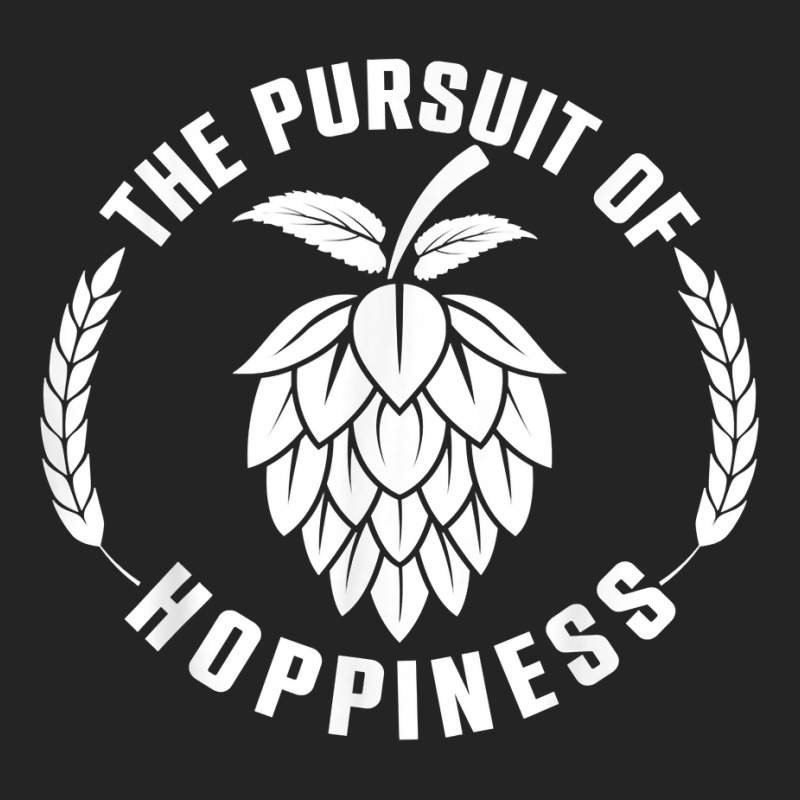 The Pursuit Of Hoppiness Beer Brewer, Beer Hops, Malt Barley T Shirt 3/4 Sleeve Shirt | Artistshot