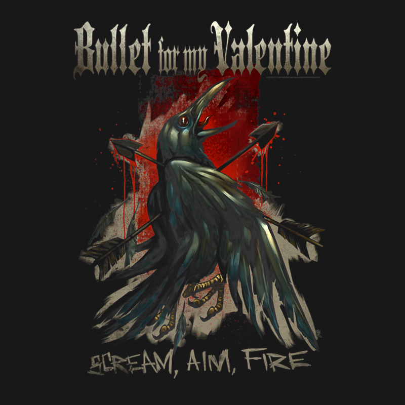 Bullet For My Valentine – Scream Aim Fire Crow Flannel Shirt by Iribe890 | Artistshot