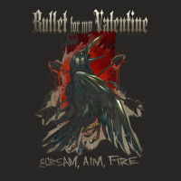 Bullet For My Valentine – Scream Aim Fire Crow Ladies Fitted T-shirt | Artistshot