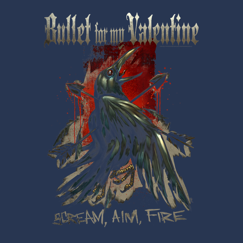 Bullet For My Valentine – Scream Aim Fire Crow Men Denim Jacket by Iribe890 | Artistshot