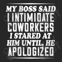 My Boss Said I Intimidate Coworkers I Stared At Him Until He Men's T-shirt Pajama Set | Artistshot