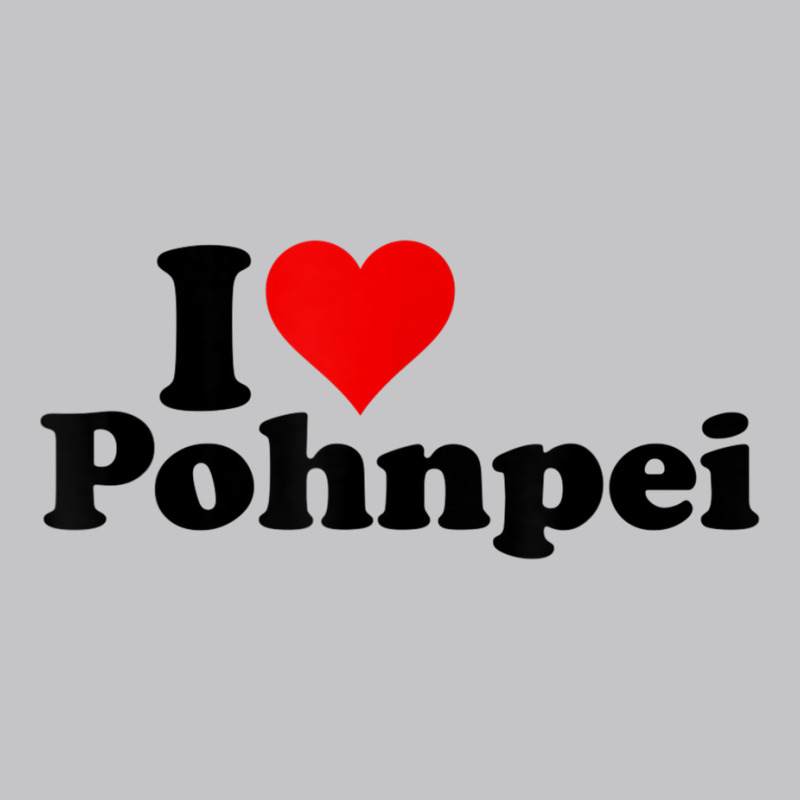 I Love Heart Pohnpei Micronesia T Shirt Baby Bodysuit by wafaha | Artistshot