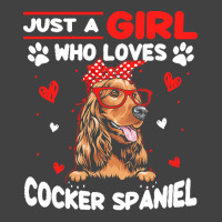 Just A Girl Who Loves Dogs T  Shirt Vintage Just A Girl Who Love Cocke Vintage T-shirt | Artistshot