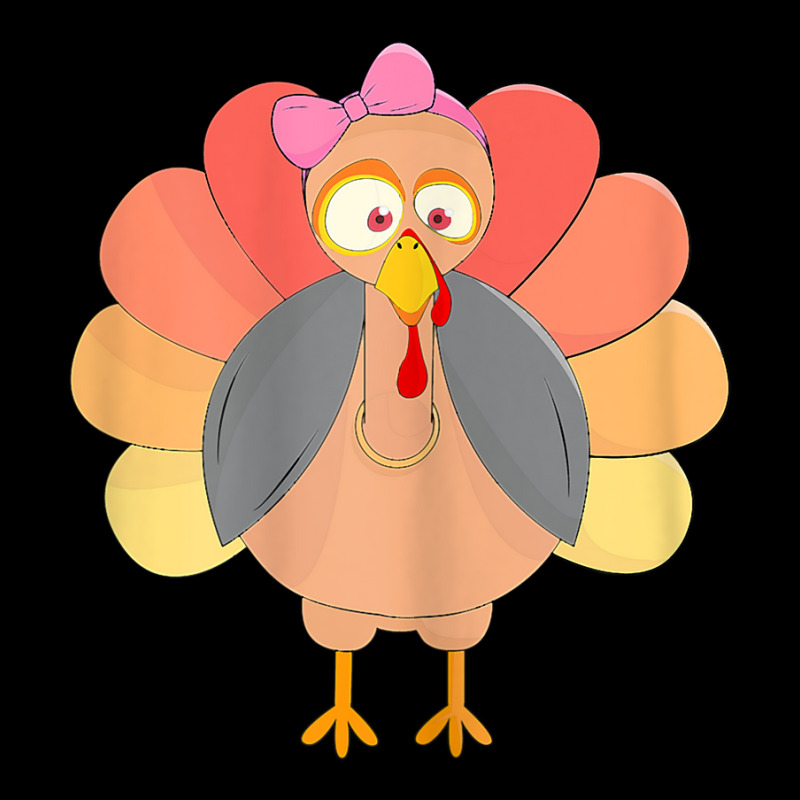 Turkey Pilgrim Cute Thanksgiving Pink Headband Women Youth Jogger by Kenneth123 | Artistshot